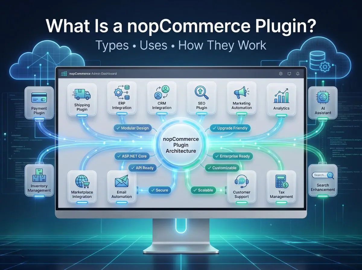What Is a nopCommerce Plugin? Types, Uses & How They Work